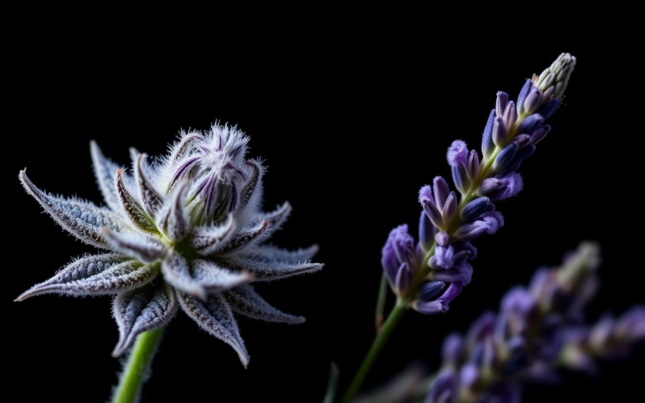 Cannabis flower with lavender — a linalool-rich source